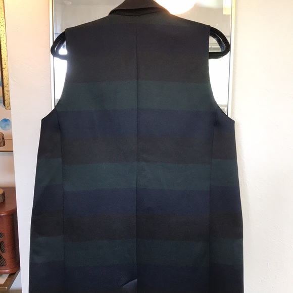 ASOS WHITE brand sleeveless coat size US 6 - Picture 5 of 6